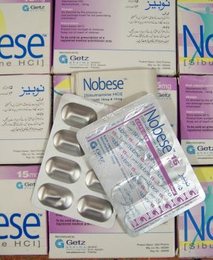 Nobese (Sibutramine) 15mg capsule