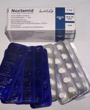Noctamid (Lormetazepam) 1mg